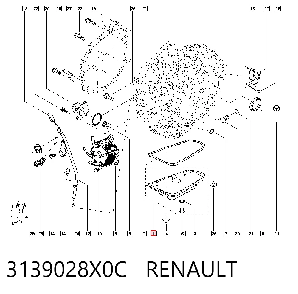 3139028X0C Renault (RVI)