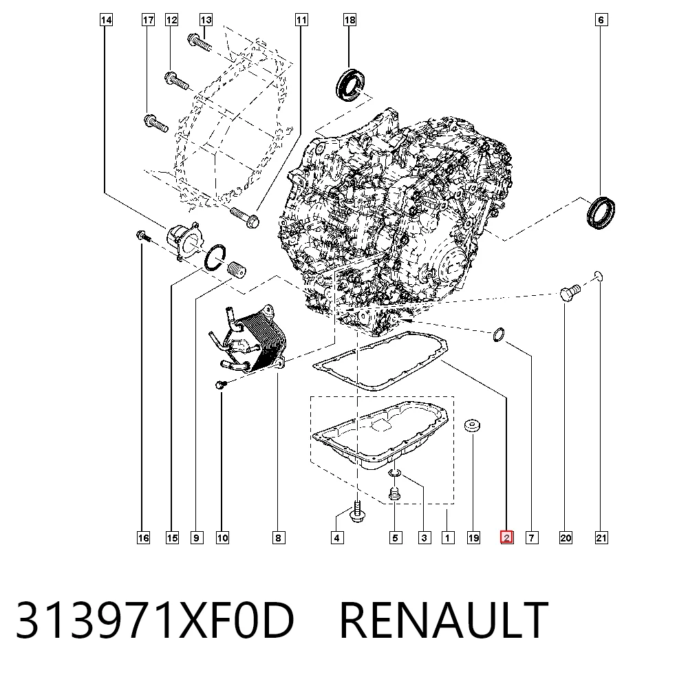 313971XF0D Renault (RVI)