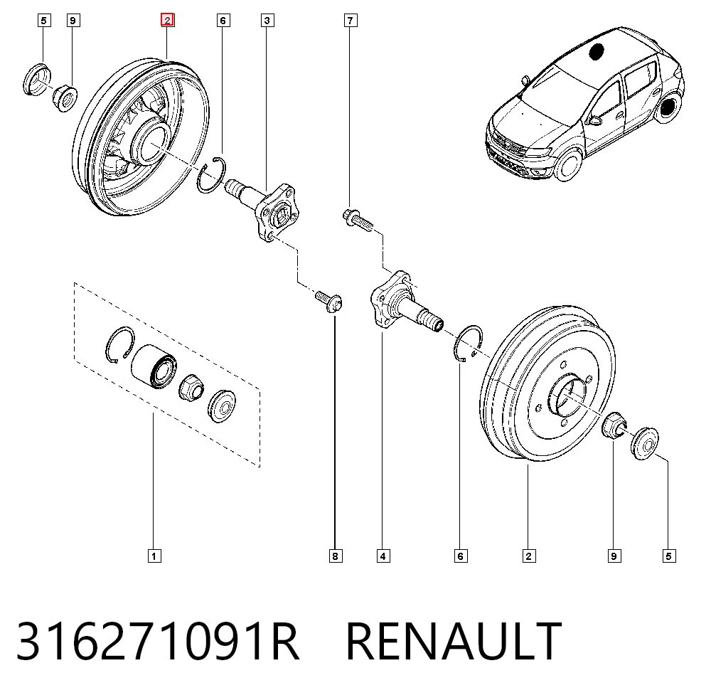 316271091R Renault (RVI)