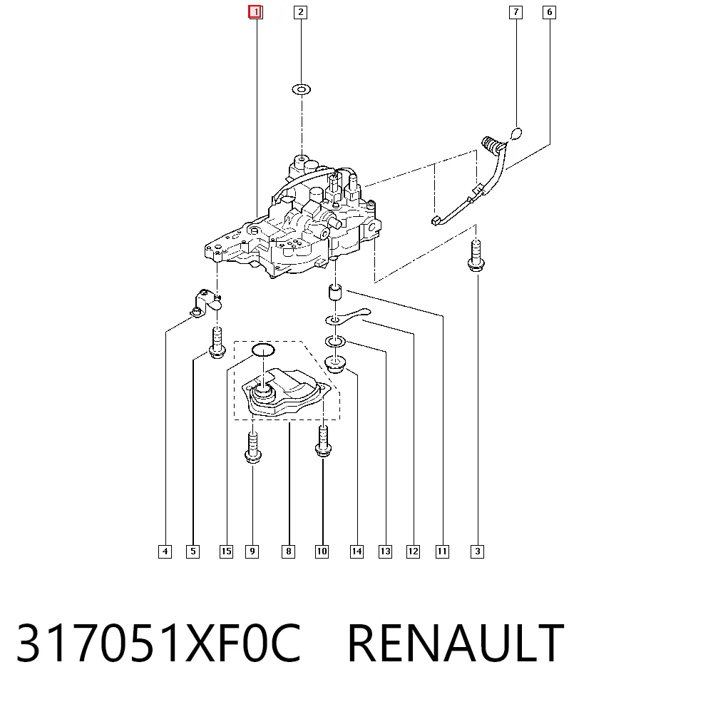 317051XF0C Renault (RVI)