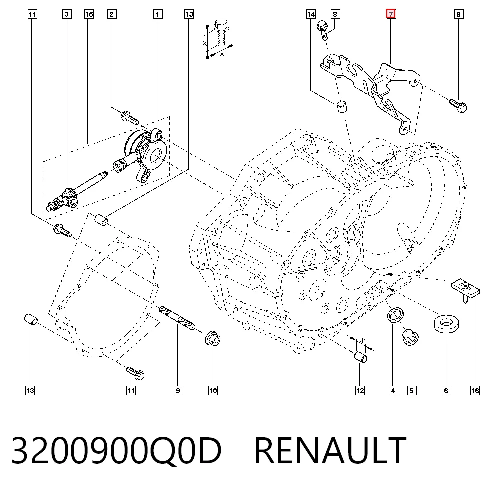 3200900Q0D Renault (RVI)