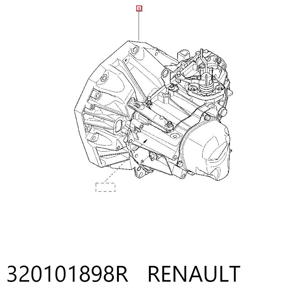 Transimisión manual para Renault LOGAN II MCV K8