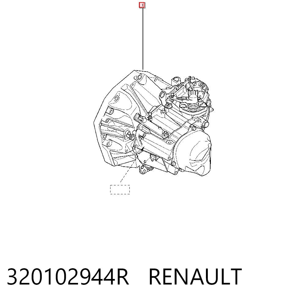 Comprar Caja de cambios manual completa Renault DOKKER  FE a bajo precio