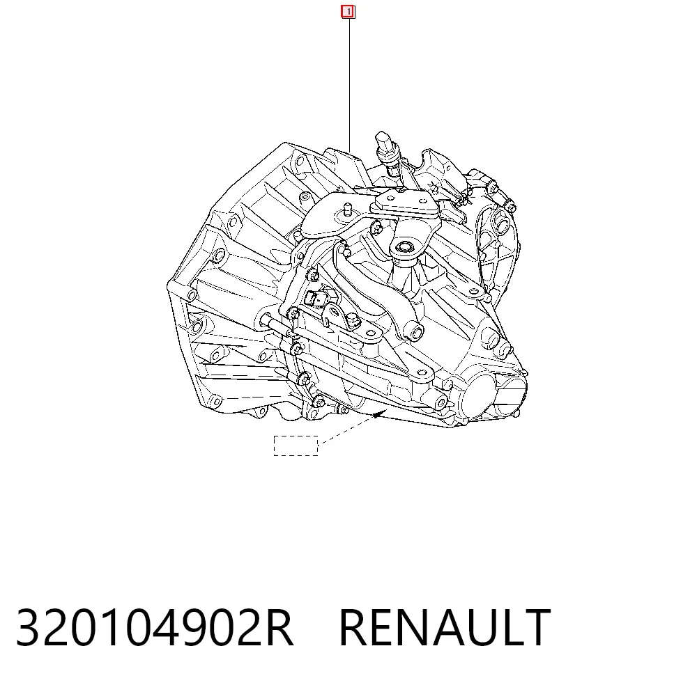 Caja de cambios para Renault DUSTER HS