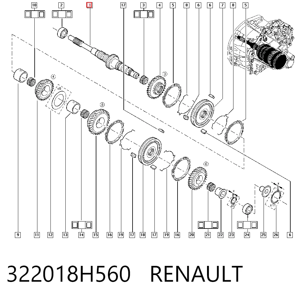 322018H560 Renault (RVI)