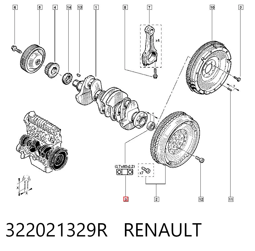 322021329R Renault (RVI)