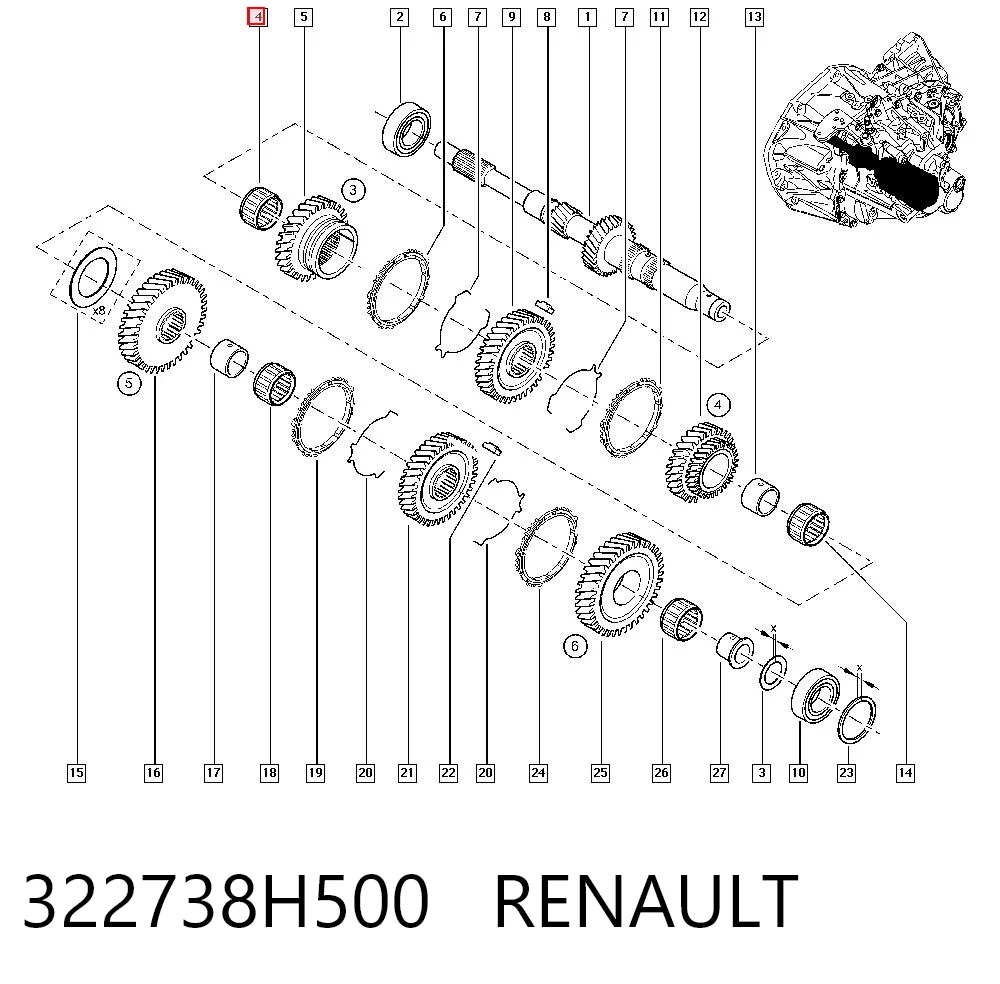 322738H500 Renault (RVI)