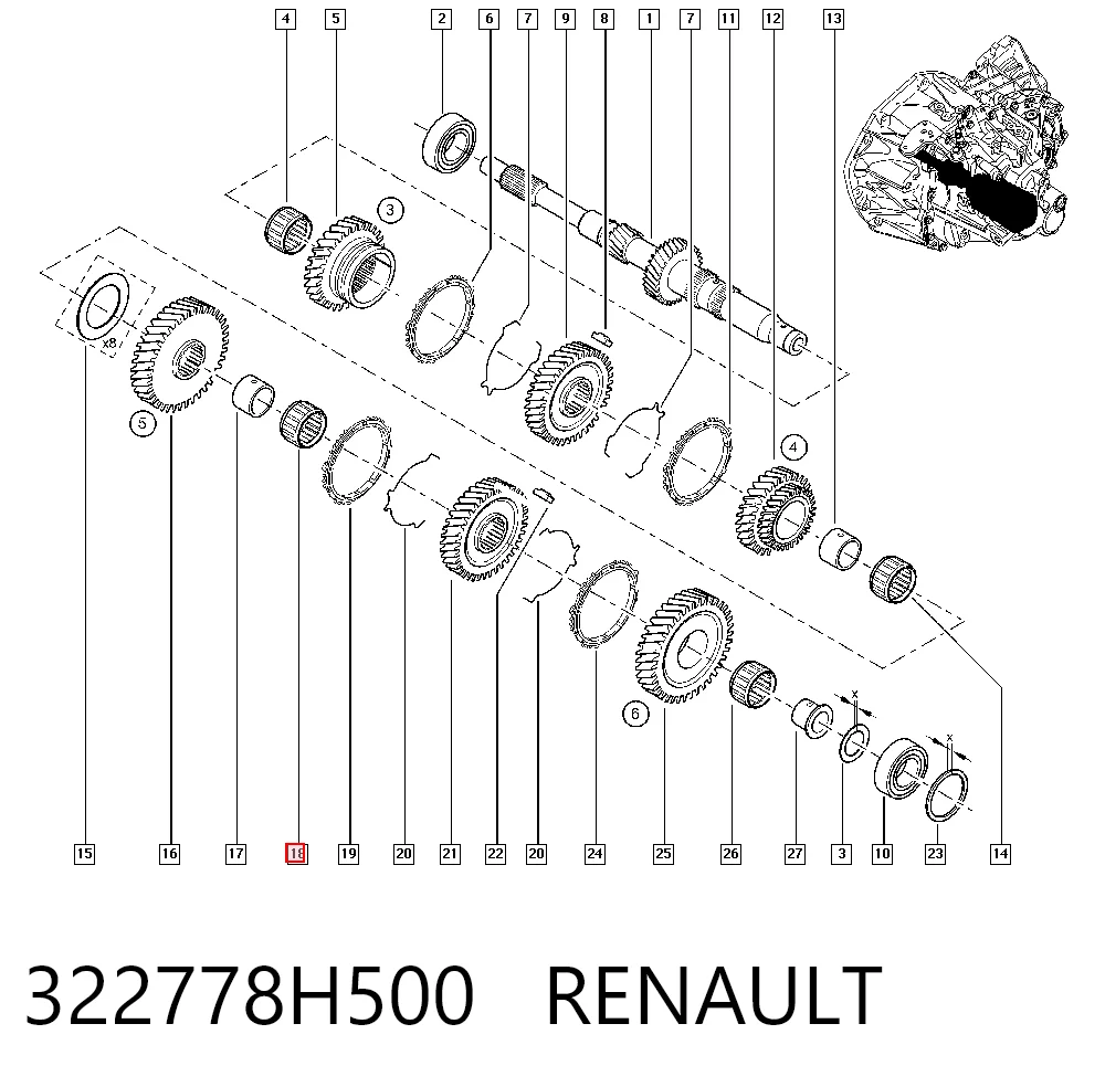 322778H500 Renault (RVI)
