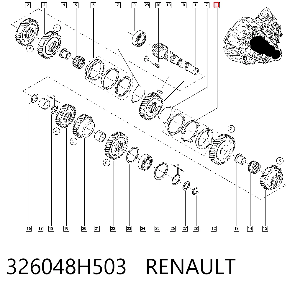326048H503 Renault (RVI)