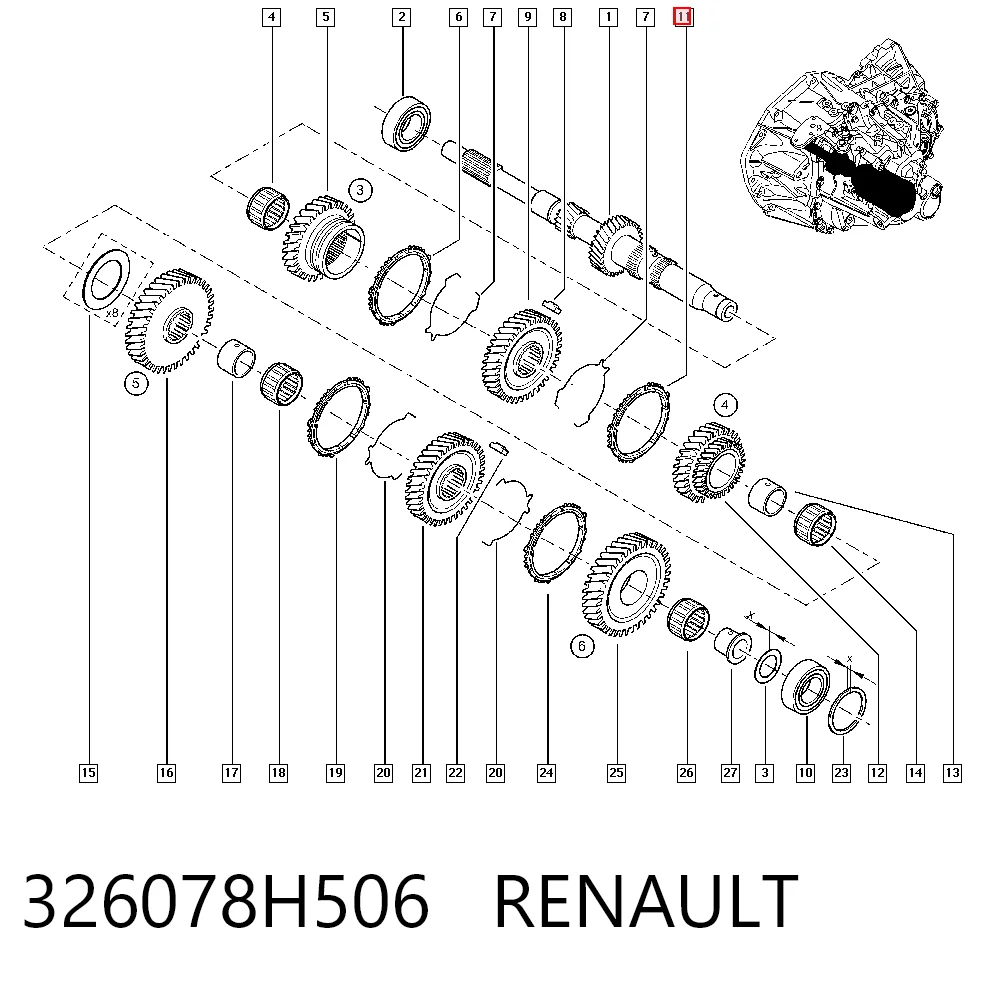326078H506 Renault (RVI)