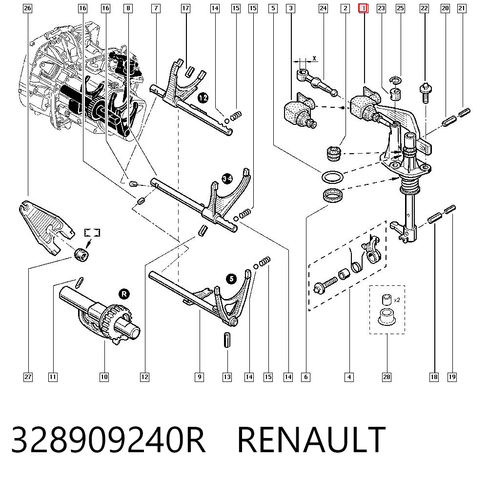 328909240R Renault (RVI)