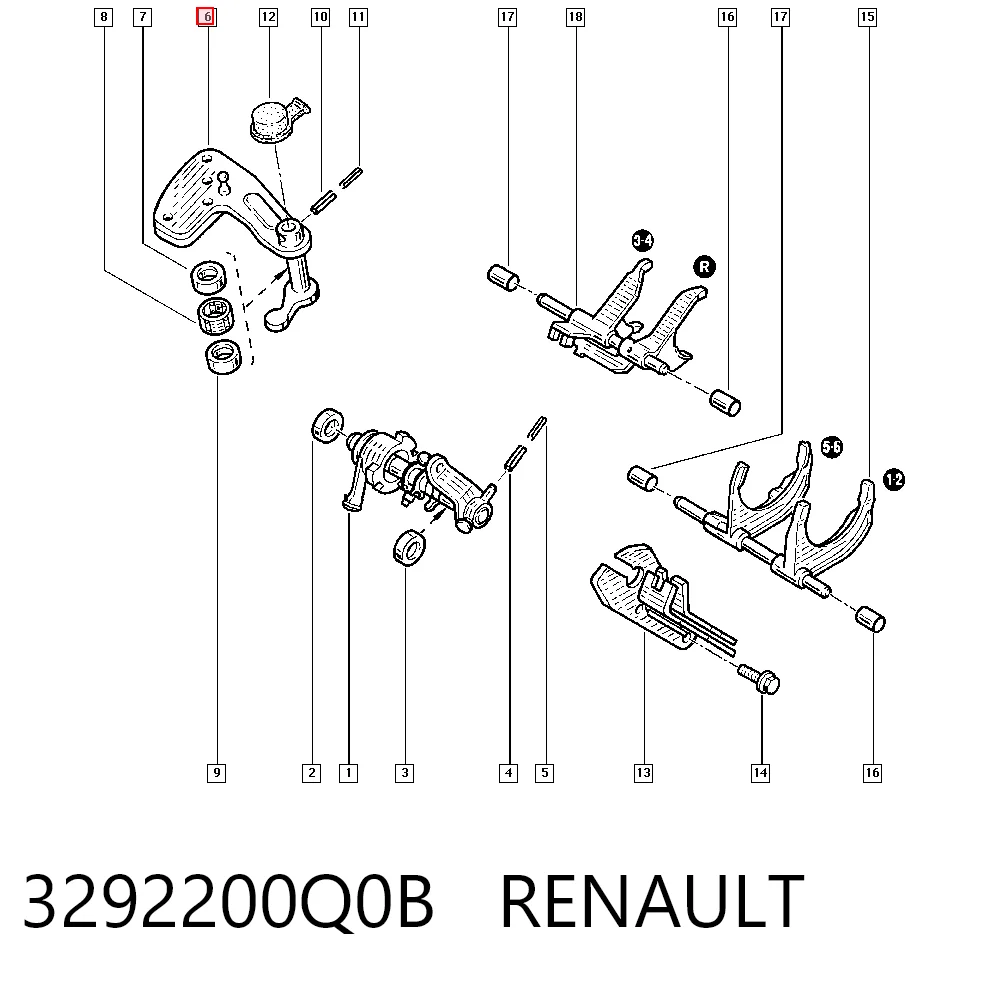 3292200Q0B Renault (RVI)