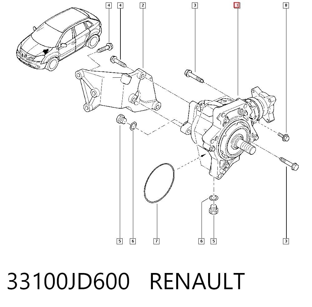 Caja de transferencia Nissan X-Trail SUV (T31) (2007 - 2014) precio, desde 406,56 EUR