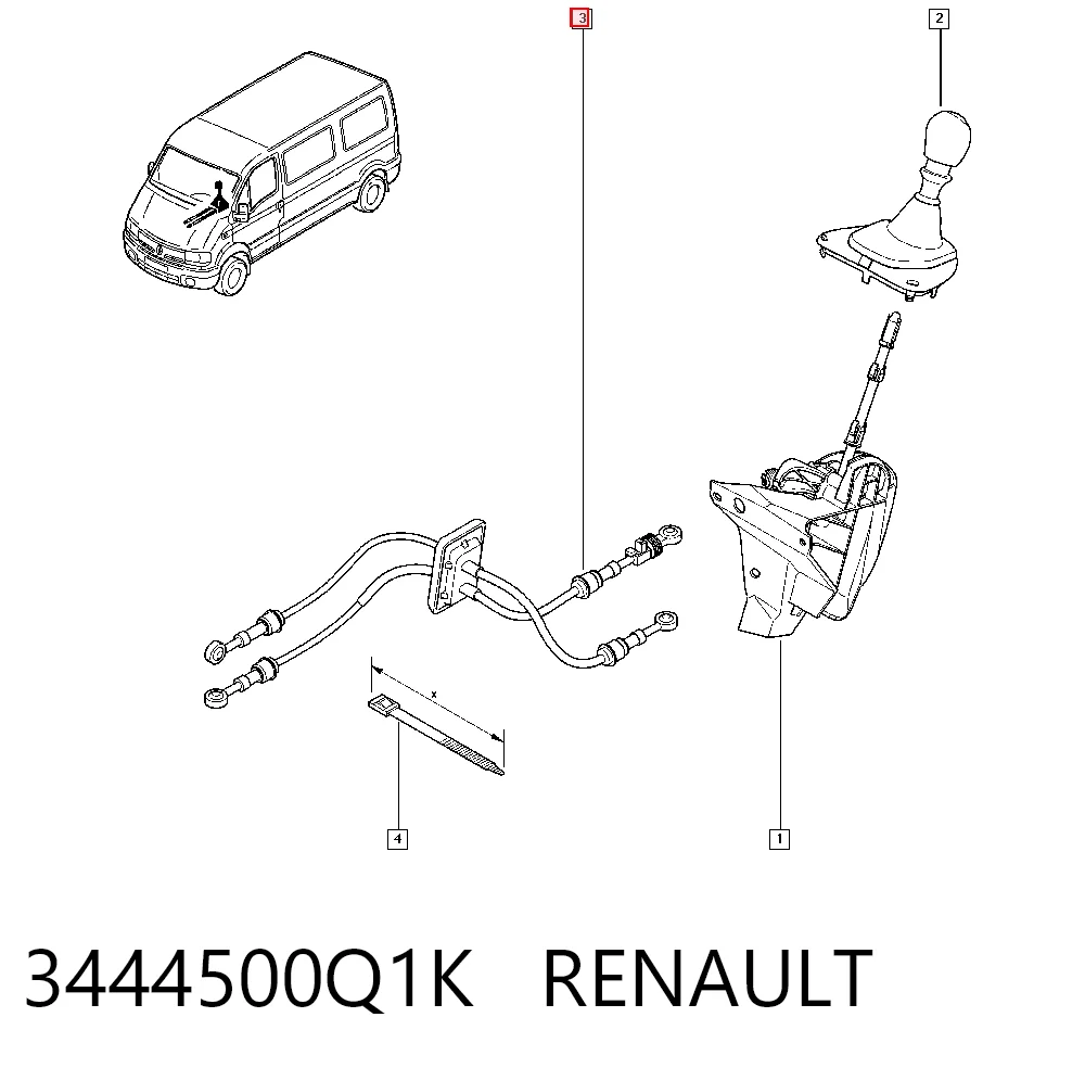3444500Q1K Renault (RVI)