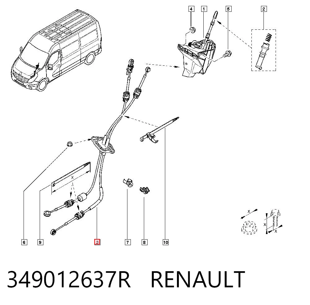 349012637R Renault (RVI)
