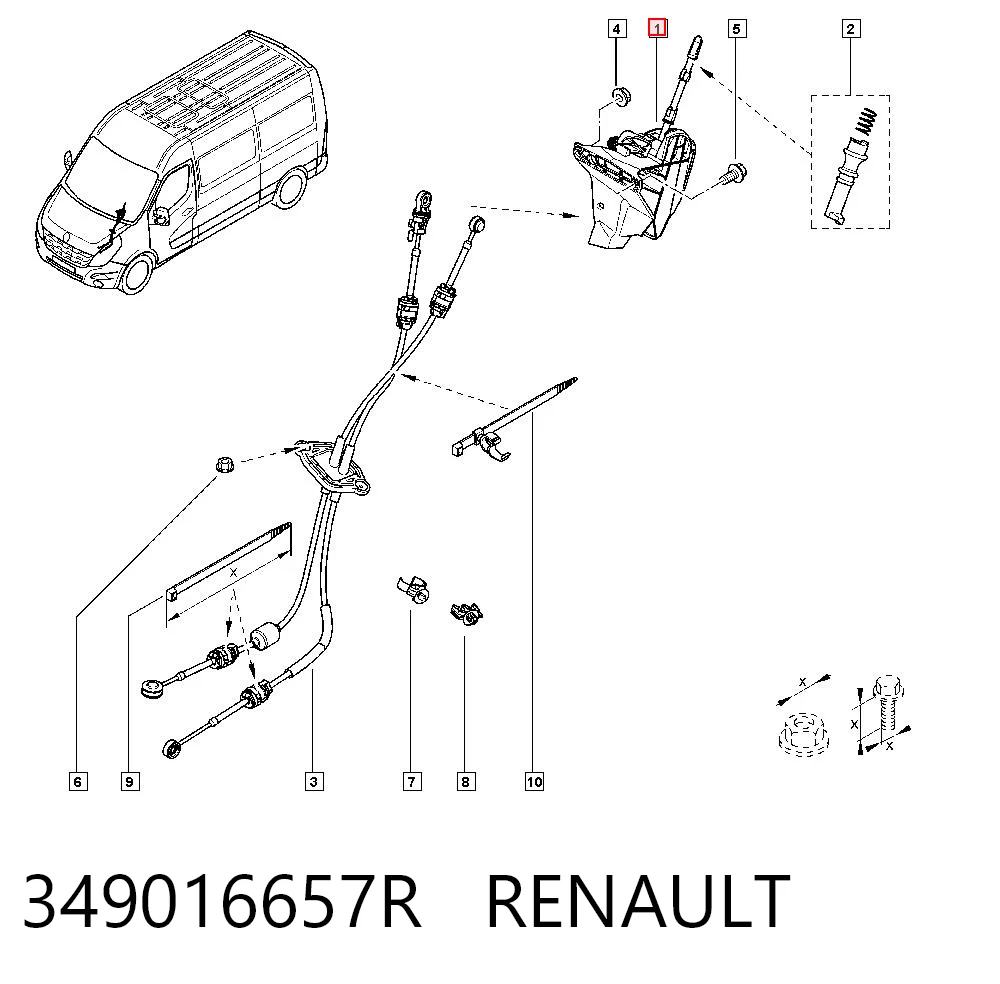 349016657R Renault (RVI)