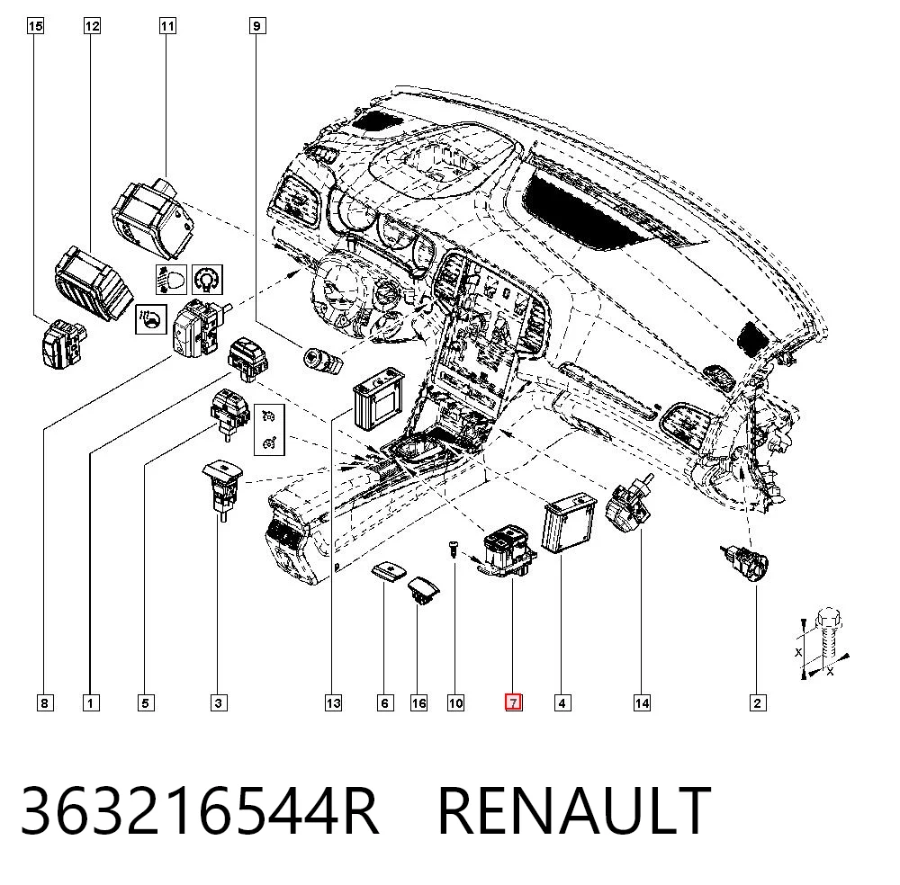 363216544R Renault (RVI)