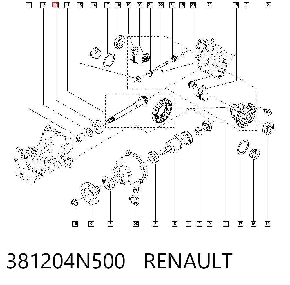 381204N500 Renault (RVI)
