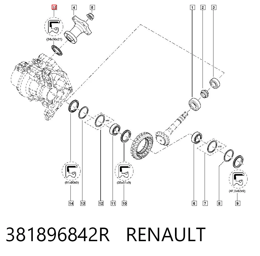 381896842R Renault (RVI)
