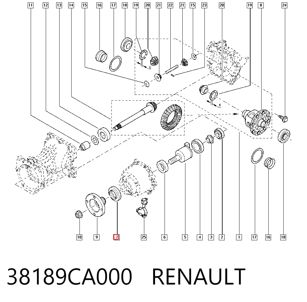 38189CA000 Renault (RVI)