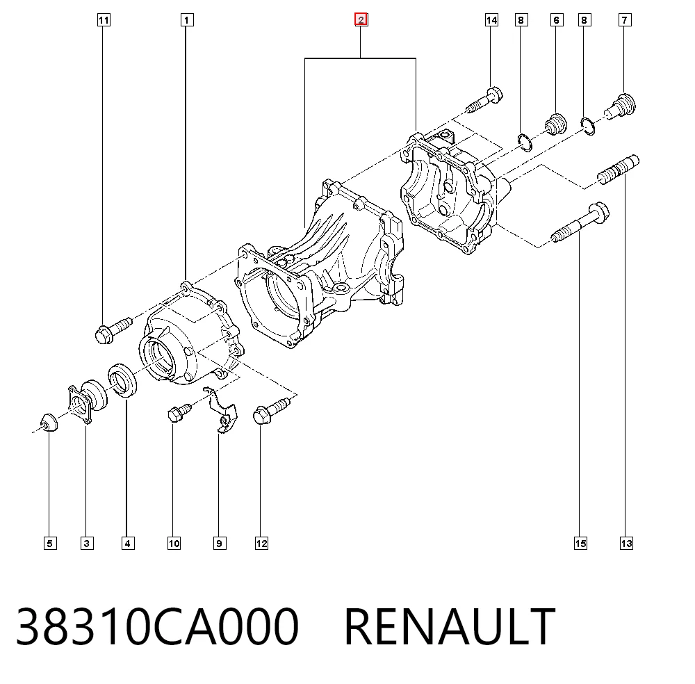 38310CA000 Renault (RVI)