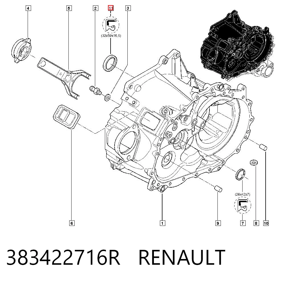 383422716R Renault (RVI)