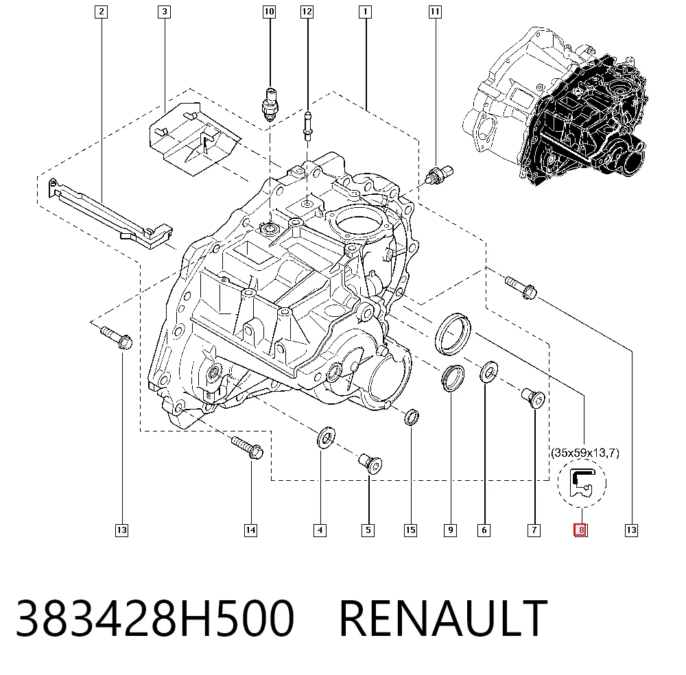 383428H500 Renault (RVI)