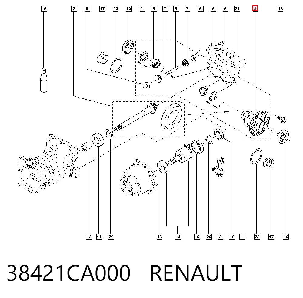 38421CA000 Renault (RVI)