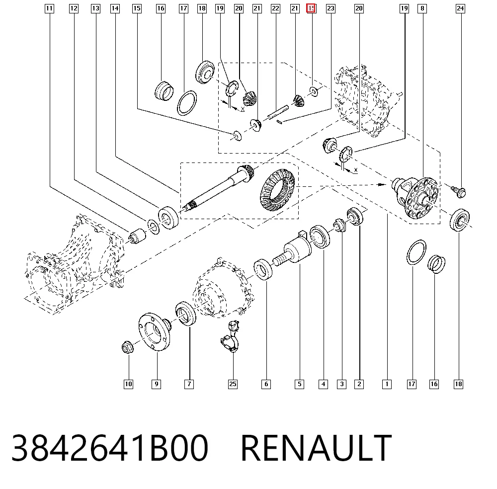 3842641B00 Renault (RVI)