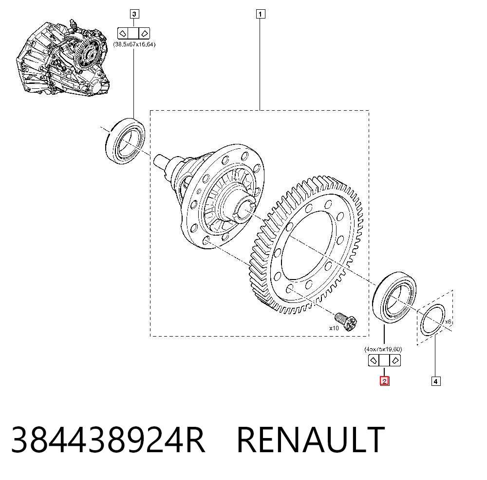 384438924R Renault (RVI)