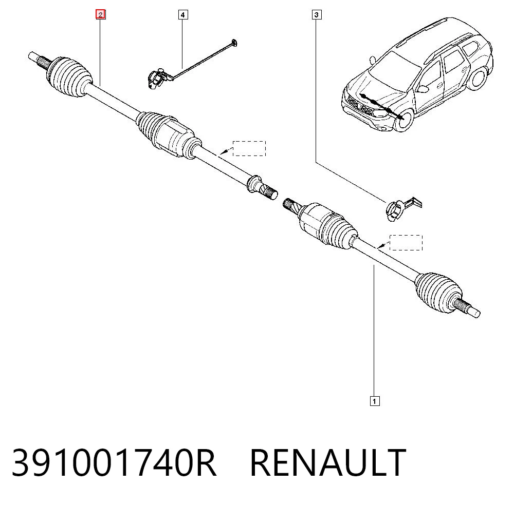 391001740R Renault (RVI)
