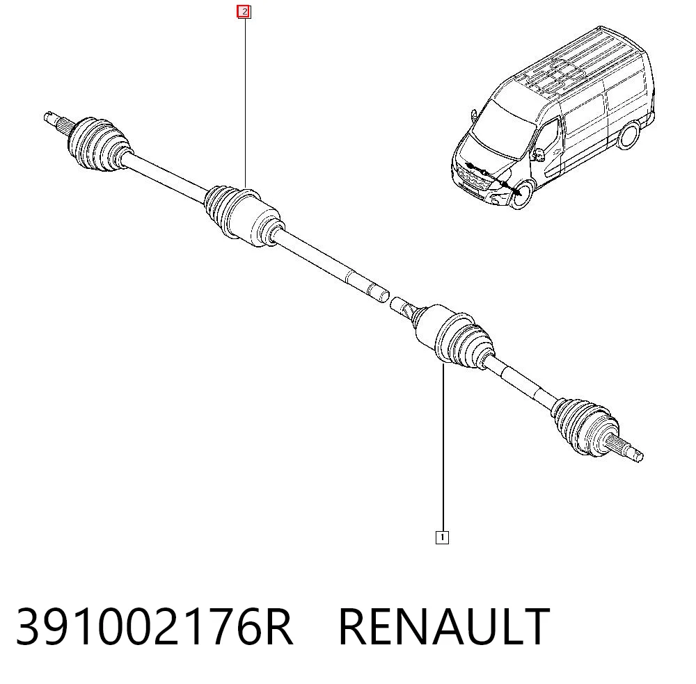 391002176R Renault (RVI)