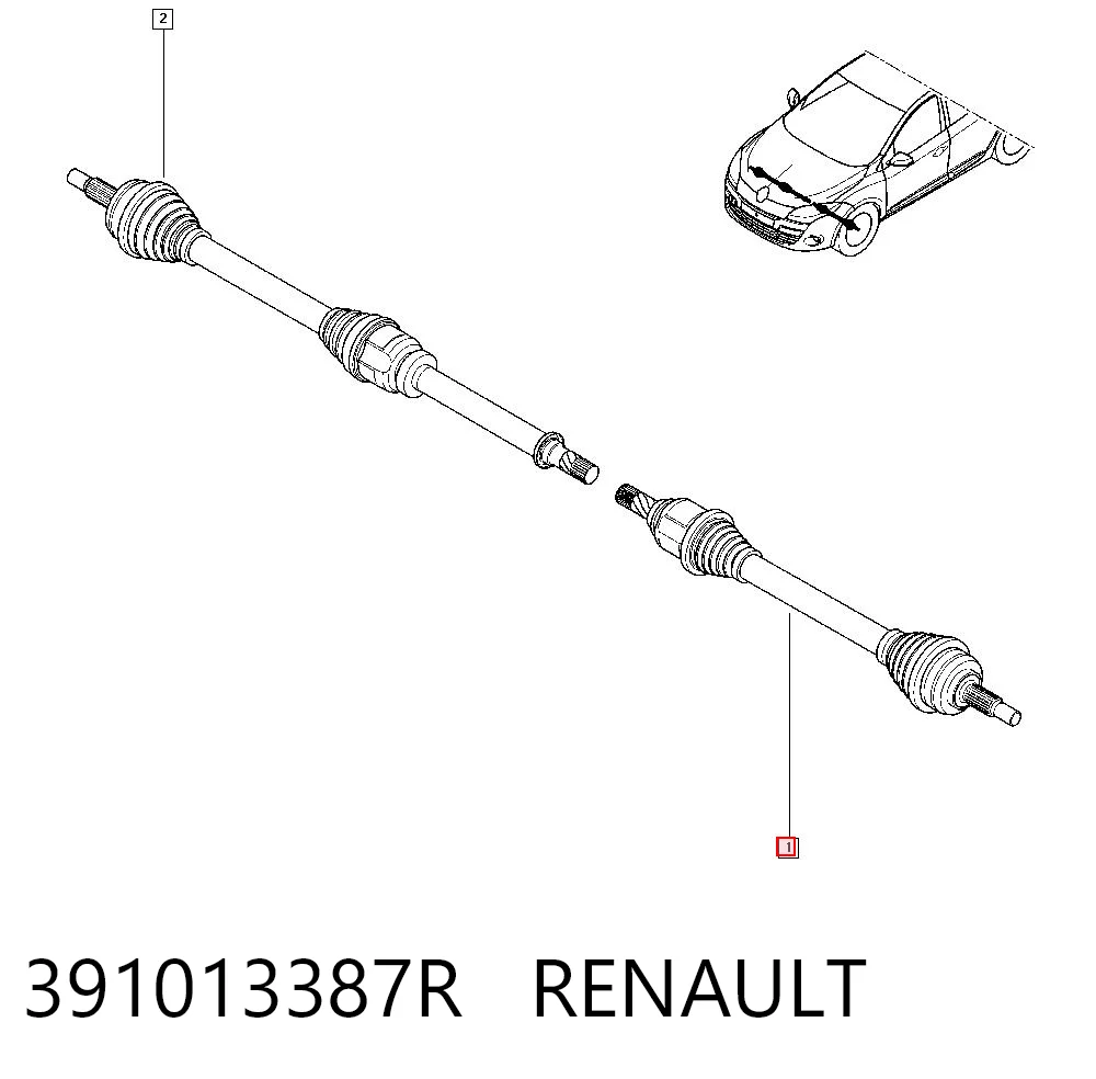 391013387R Renault (RVI)