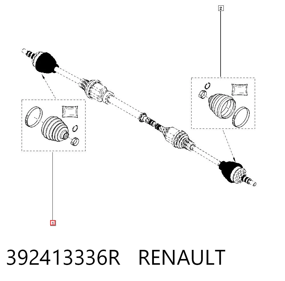 392413336R Renault (RVI)