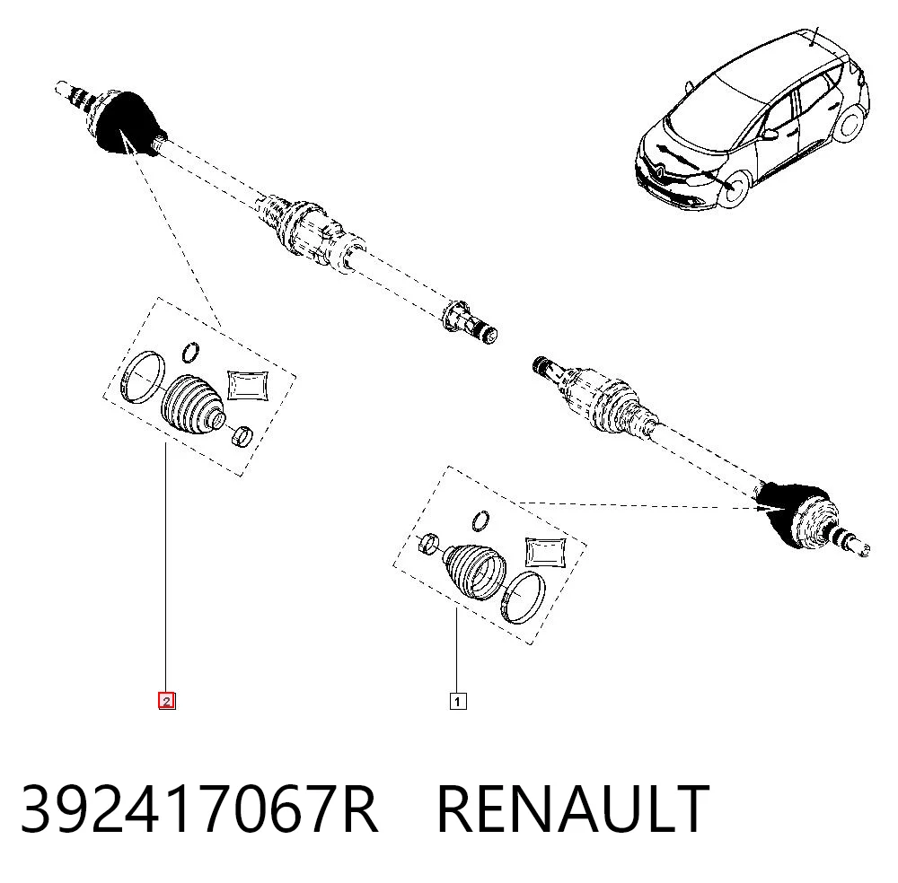 392417067R Renault (RVI)