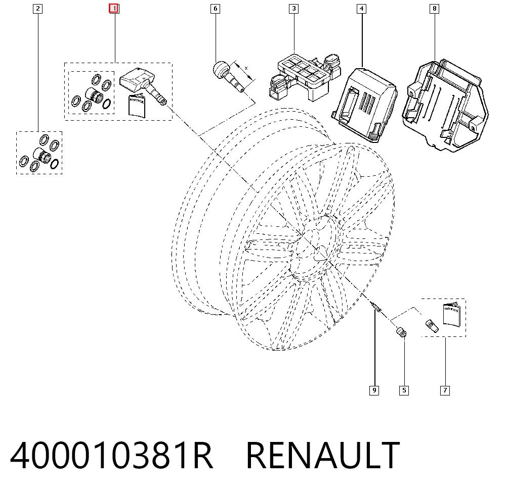 400010381R Renault (RVI)