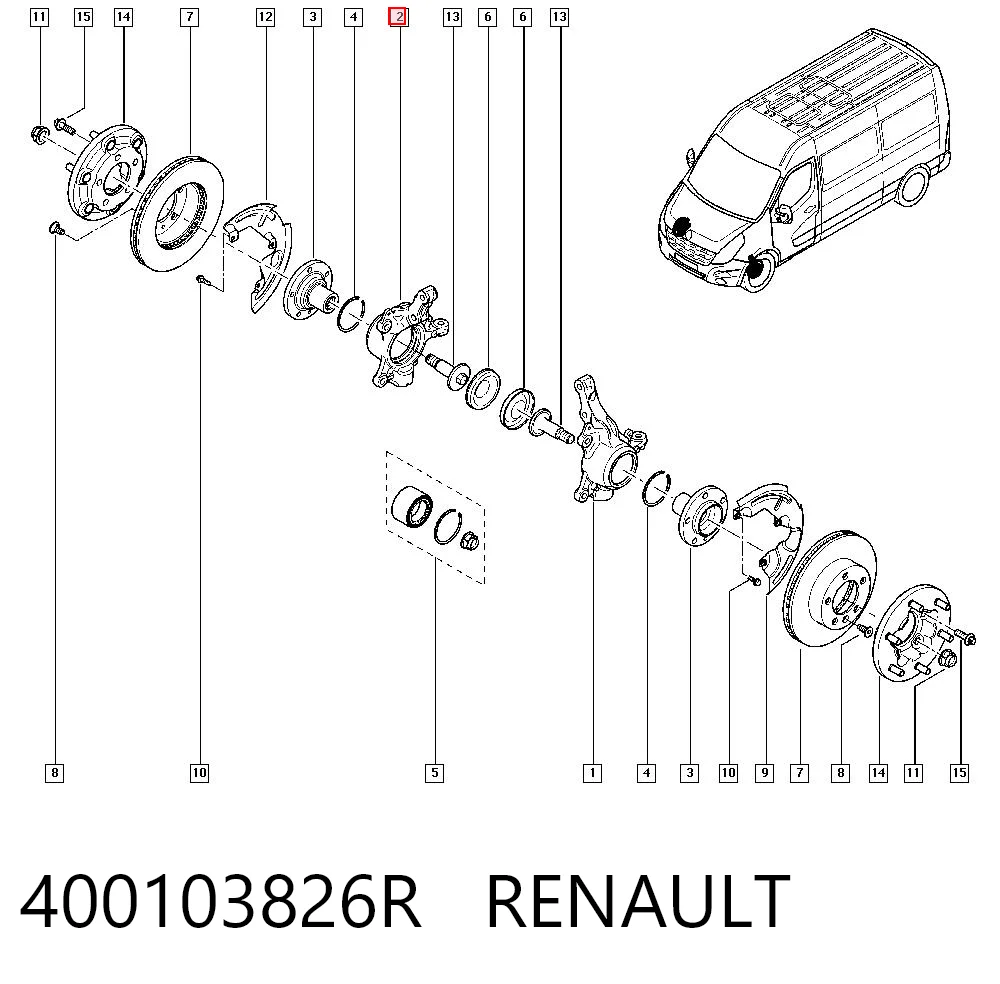 400103826R Renault (RVI)