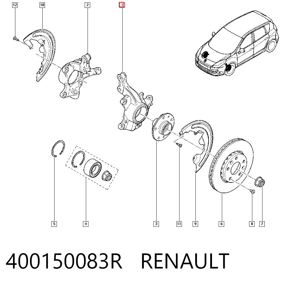 400150083R Renault (RVI)