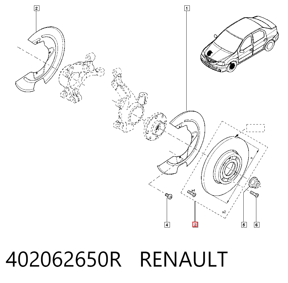 402062650R Renault (RVI)