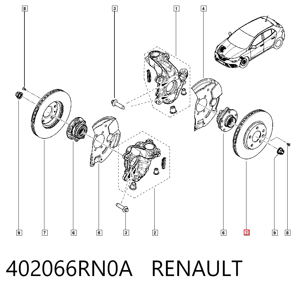 402066RN0A Renault (RVI)