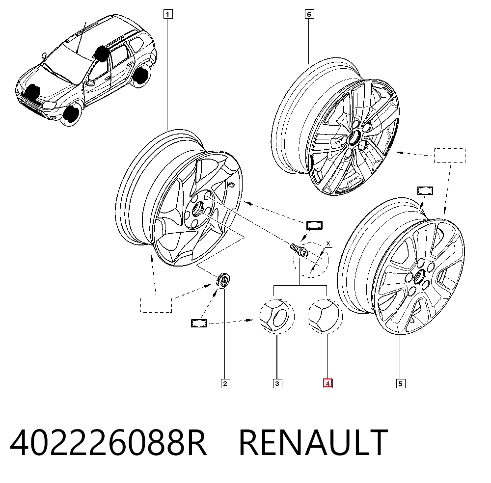 Comprar Tornillo de rueda BMW 3  E36 a bajo precio