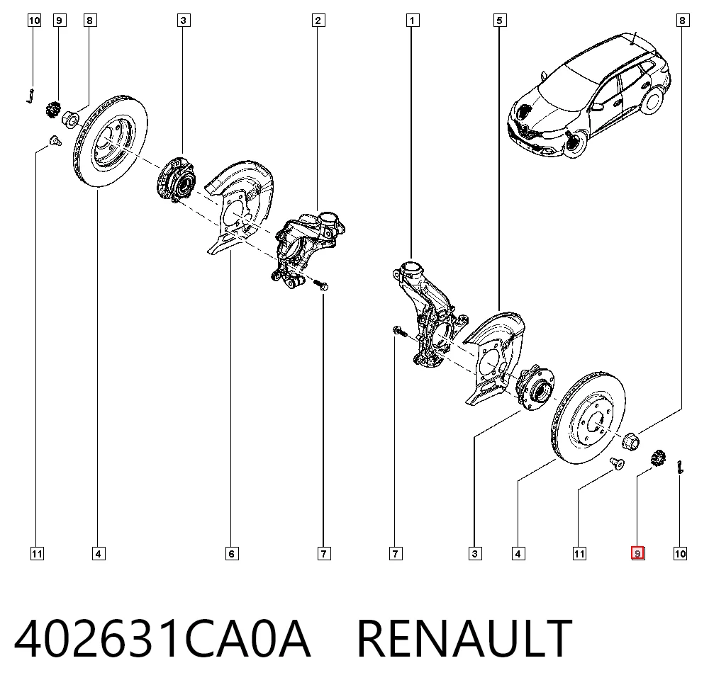 402631CA0A Renault (RVI)