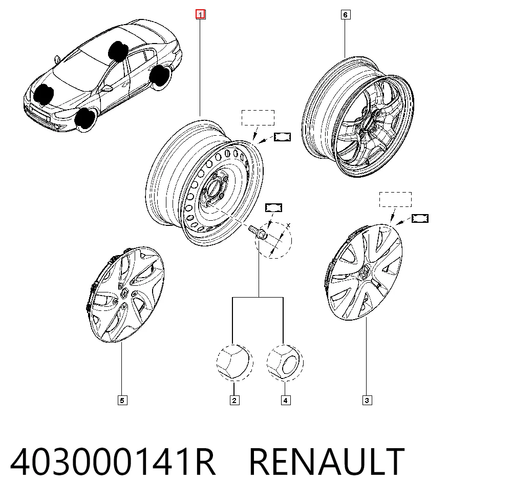 403000141R Renault (RVI)