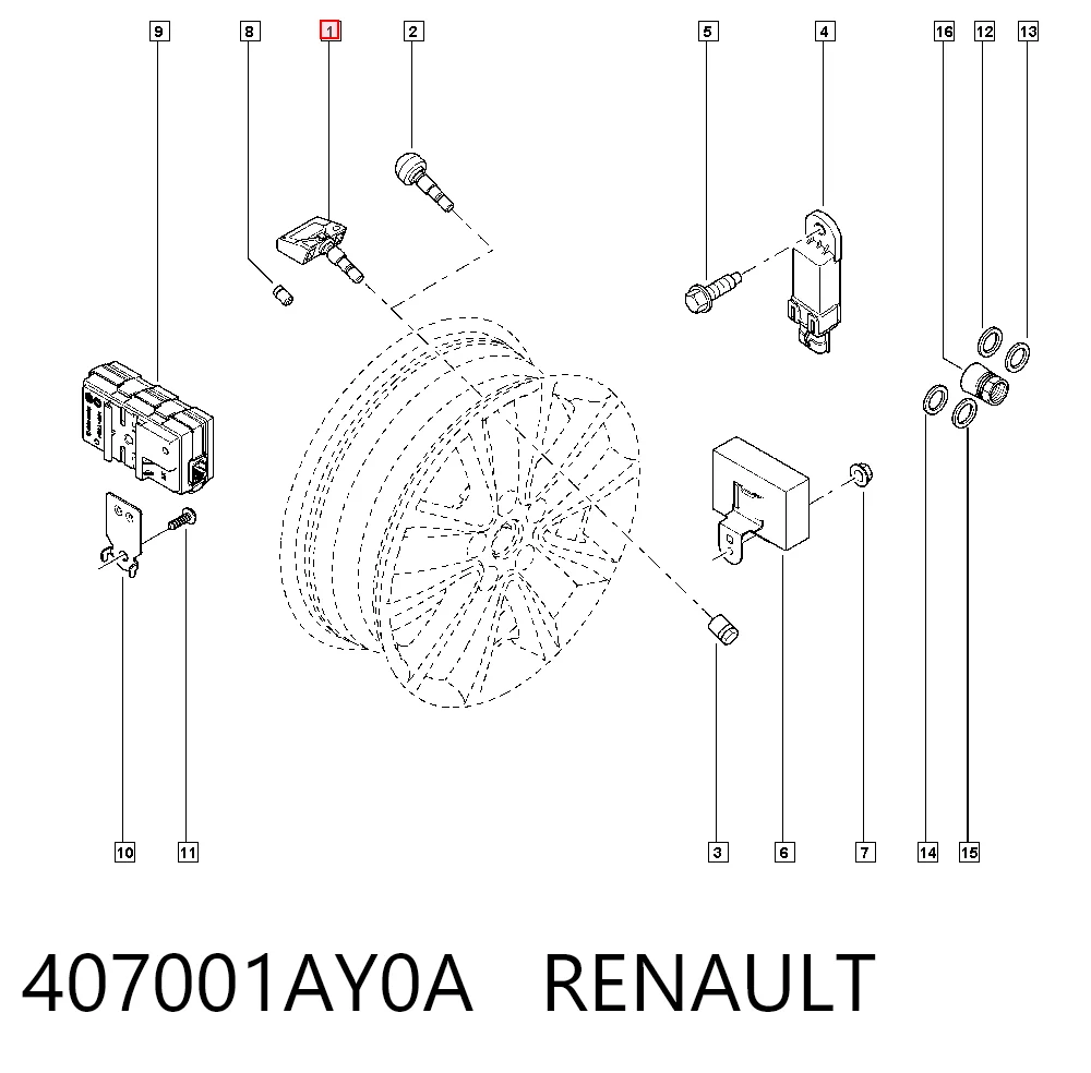 407001AY0A Renault (RVI)