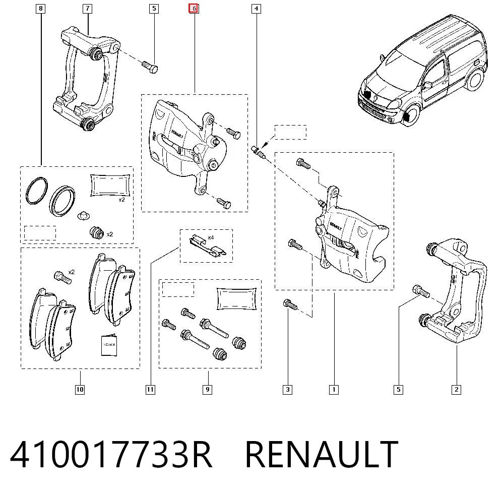 410017733R Renault (RVI)