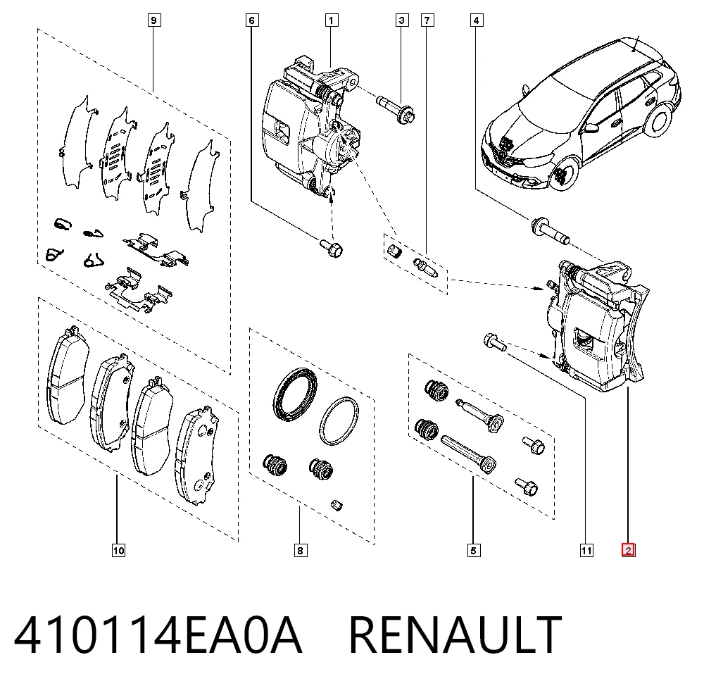 410114EA0A Renault (RVI)
