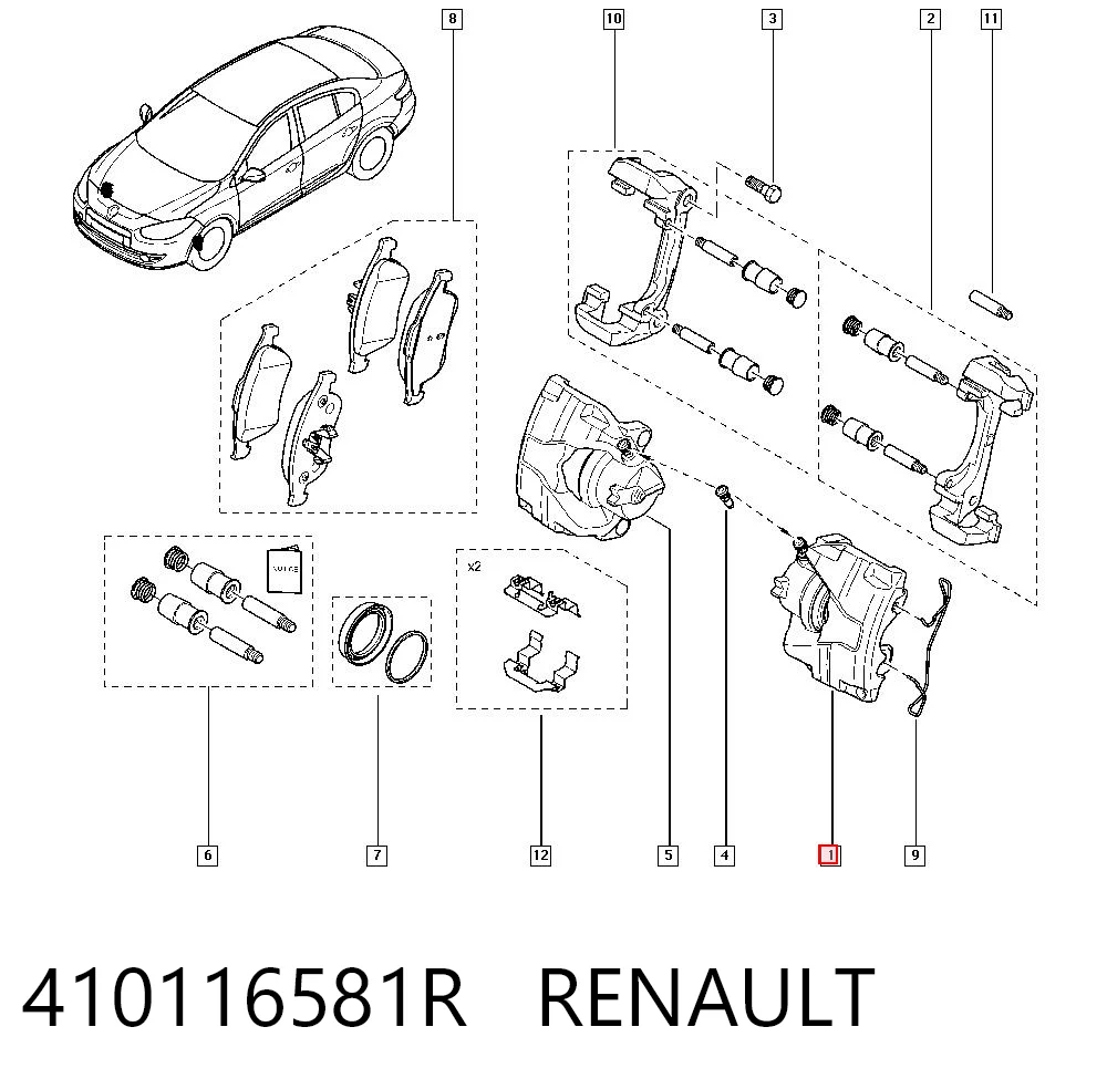 410116581R Renault (RVI)