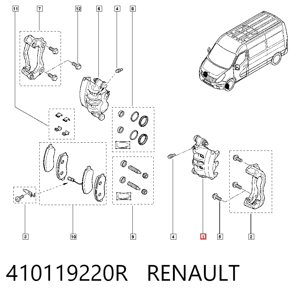 410119220R Renault (RVI)