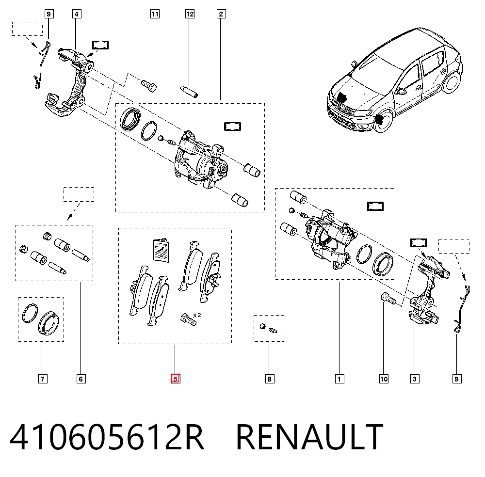 410605612R Renault (RVI)