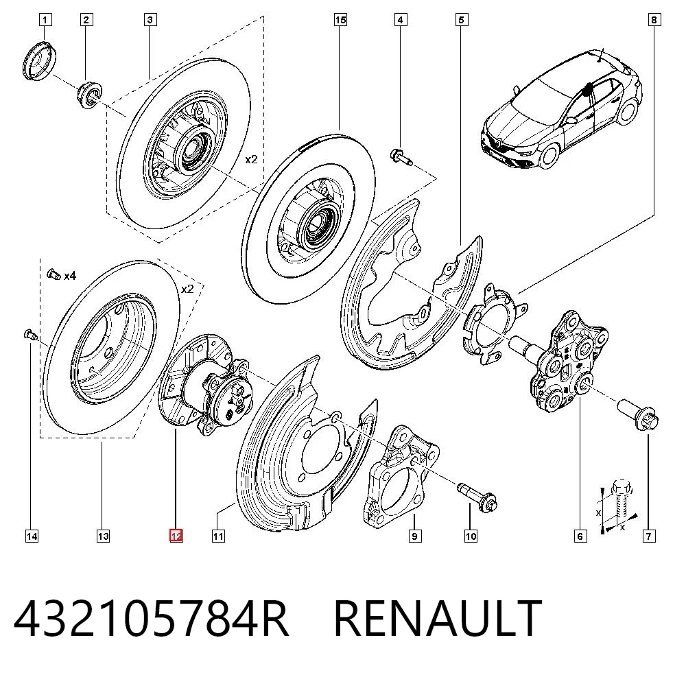 Buje CAPTUR II SUV (2020-2026) original desde 77,01 €